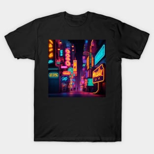 Japanese Night City T-Shirt